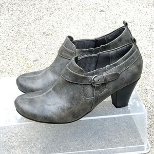 Women’s Gray Ankle Booties
